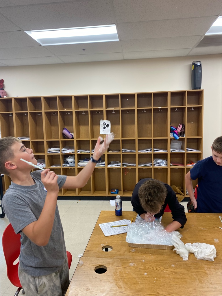 🫧🔬 Cell Membranes With Bubbles! 🔬🫧  Mr. Ditmanson’s science class explored the cell membrane in a fun, hands-on way — using bubbles!  Bubbles make a great model for studying cell membranes because their structure and behavior mimic key properties such as fluidity, flexibility, and self-repair.  What an awesome way to bring science to life! 💙💛  #HarrisonMiddleSchool #GreatGoblins #HMSScience #HandsOnLearning #STEMFun #CellBiology