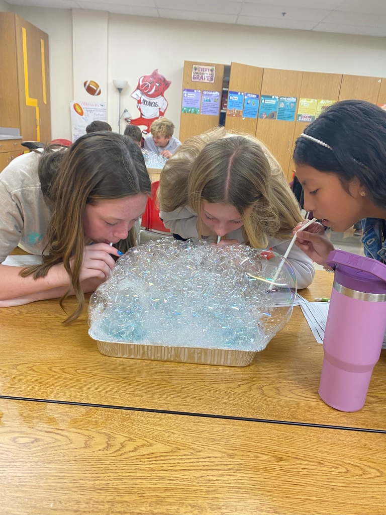 🫧🔬 Cell Membranes With Bubbles! 🔬🫧  Mr. Ditmanson’s science class explored the cell membrane in a fun, hands-on way — using bubbles!  Bubbles make a great model for studying cell membranes because their structure and behavior mimic key properties such as fluidity, flexibility, and self-repair.  What an awesome way to bring science to life! 💙💛  #HarrisonMiddleSchool #GreatGoblins #HMSScience #HandsOnLearning #STEMFun #CellBiology