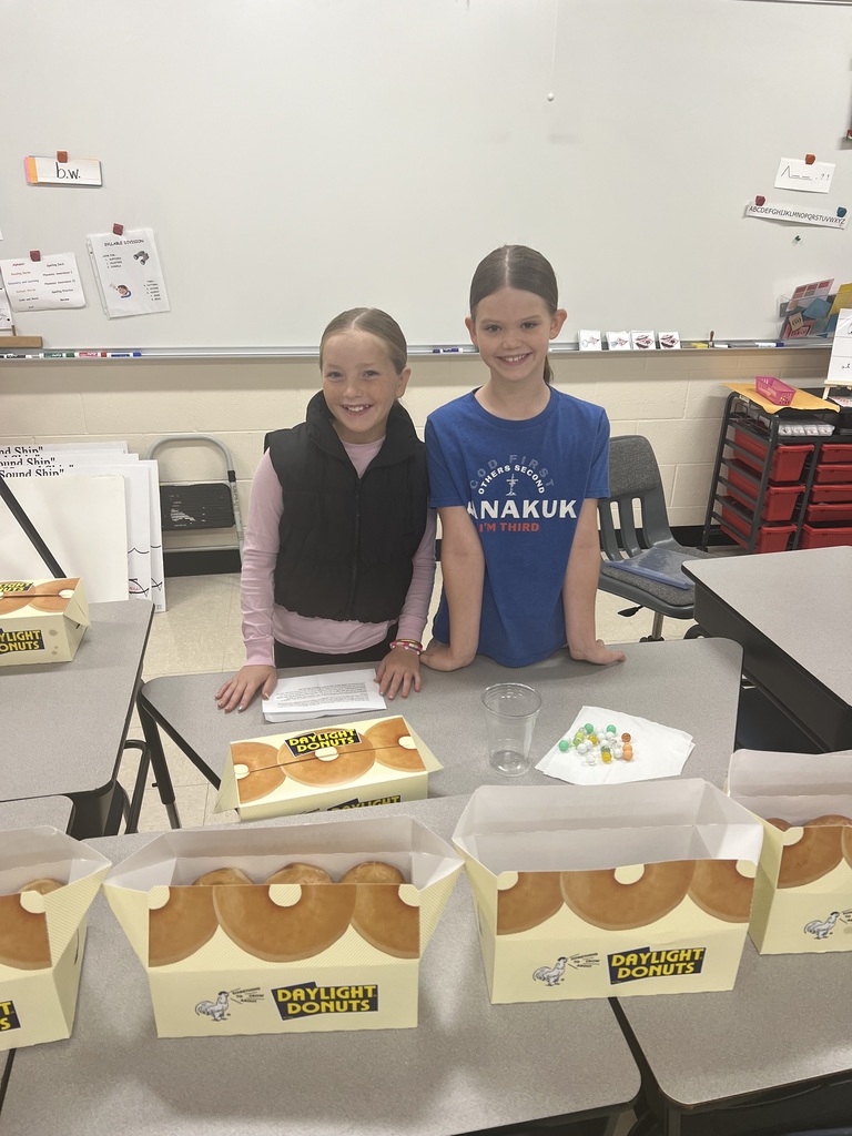 🙏💙 A Message from Our 5th Grade FCA 💙🙏  A big thank you to Sydnee  and Caroline for speaking at our 5th Grade FCA meeting today! Our students really enjoyed and connected with the message they shared.  We also want to give a shoutout to Sam Alexander Pharmacy for donating the doughnuts — they were a hit! 🍩💛  #HarrisonMiddleSchool #GreatGoblins #FCA #FaithInAction #StudentLeaders #CommunitySupport