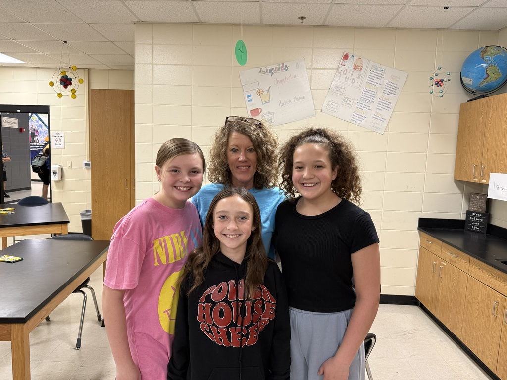 🙏💙 A Message from 7th Grade FCA 💙🙏  In FCA today, Westyn, Hadley, and Bellah shared an encouraging message about trusting in God even when times are hard. They reminded their peers that God has a plan for each of us, and even in moments of anxiety, stress, or struggle, we are called to stay focused and rely on His guidance.  These young ladies did an amazing job speaking truth and encouragement to their classmates. We are so proud of their leadership! 💛  #HarrisonMiddleSchool #GreatGoblins #FCA #FaithInAction #StudentLeaders 