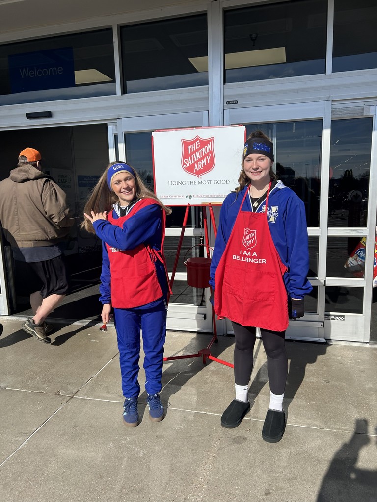 🔔❤️ HMS Cheerleaders Giving Back! ❤️🔔  Over Thanksgiving Break, our HMS Cheerleaders spent their time giving back to the community by serving as Bell Ringers for the Salvation Army.  We’re so proud of their generosity, school spirit, and willingness to make a difference! 💙💛  #HarrisonMiddleSchool #GreatGoblins #HMSCheer #GivingBack #SalvationArmy #CommunityService