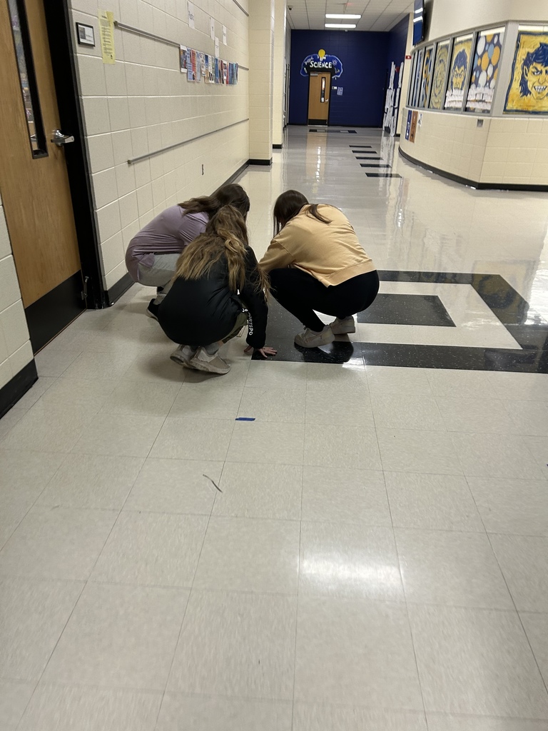 🧪🎯 Stretching Into Science! 🎯🧪  Mrs. Scoggins’ science class really had a stretch in learning today! Students used rubber bands to explore the relationship between potential energy and kinetic energy — a hands-on way to see energy in action.  What a stretch! 💙💛  #HarrisonMiddleSchool #GreatGoblins #HMSScience #HandsOnLearning #STEMFun #EnergyInAction