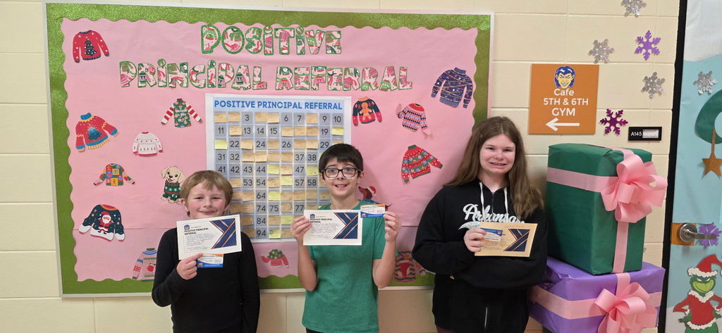 💙🌟 Congratulations, Positive Principal Referral Recipients! 🌟💙 We are so proud of our most recent Positive Principal Referral recipients! Thank you for all you do to make our school a better place. Your kindness, leadership, and hard work truly shine!  Keep up the great work, Great Goblins! 💛  #HarrisonMiddleSchool #GreatGoblins #PositivePrincipalReferral #StudentLeaders #ProudMoment