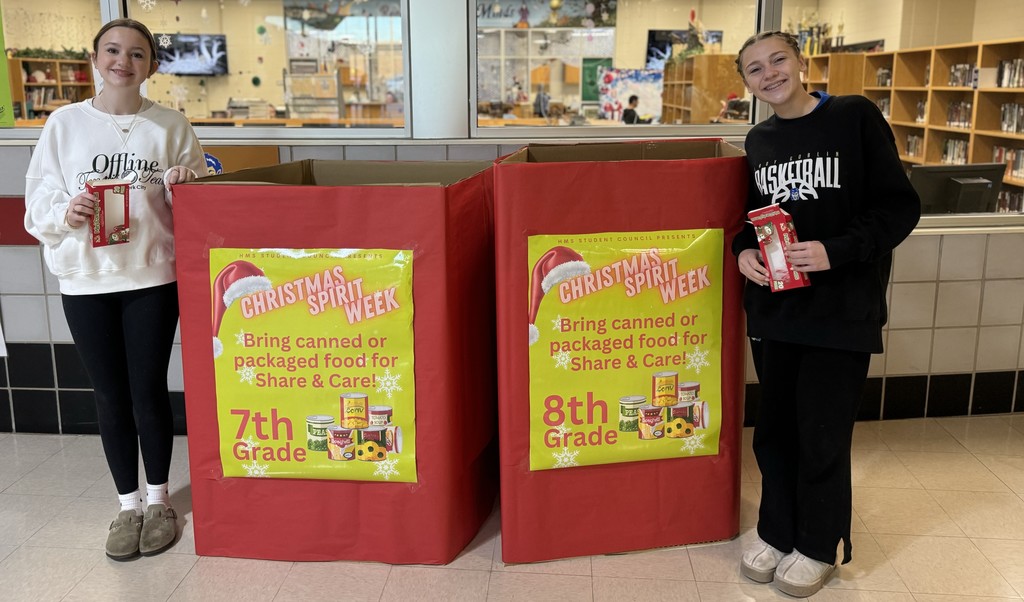 Christmas Spirit Week, Dec. 8th - 13th, Student Council members collected canned and packaged food donations. Whether it was canned goods, pasta, or rice, every single item donated made a big difference.   Each grade competed to donate the most food. It’s a time when we focus not just only on receiving, but on showing kindness and helping others. Our wonderful 5th graders have truly shown the spirit of Christmas by winning the contest. To celebrate, our Student Council members made a presentation to the entire 5th grade class. Each student received a candy cane and a heartfelt "thank-you" for thinking of others during this season of giving.