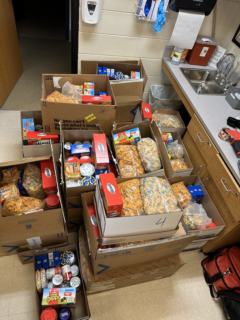 ❤️🎄 Thank You, Woodland Heights Church! 🎄❤️  We are incredibly thankful for the generosity of Woodland Heights Church. Their church family donated enough food to help 32 families have meals over Christmas Break.  Thank you for supporting our school and showing such kindness to our students and families. 💙💛  #HarrisonMiddleSchool #GreatGoblins #ThankYou #CommunitySupport #SeasonOfGiving #ChristmasKindness