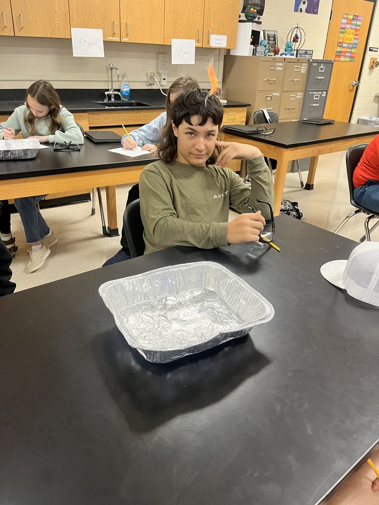 🔥 Tea Bag Rocket Lab! 🚀  When we light the tea bag, it rises into the air because of convection currents. The heat warms the air, making it less dense so it rises, while cooler air moves in to take its place. This movement of air creates enough lift to send the tea bag flying!  Science in action—and the students loved it! 🧪✨
