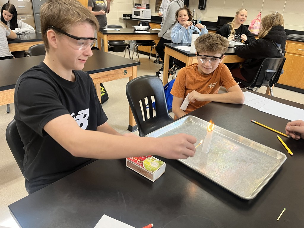 🔥 Tea Bag Rocket Lab! 🚀  When we light the tea bag, it rises into the air because of convection currents. The heat warms the air, making it less dense so it rises, while cooler air moves in to take its place. This movement of air creates enough lift to send the tea bag flying!  Science in action—and the students loved it! 🧪✨