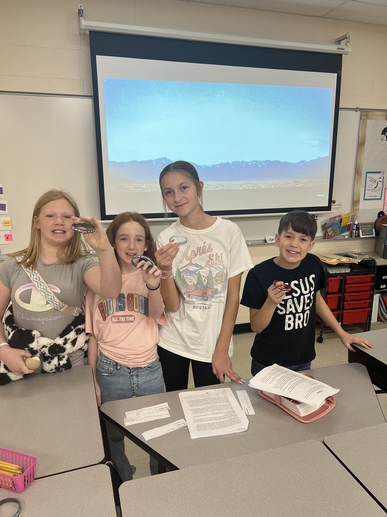 A message from our 5th Grade FCA 💙 Students from the Lions team shared a powerful message about how we all go through different seasons in life—much like the seasons of the year. No matter what season we may be facing, they reminded us that God is always with us.  They also handed out bracelets with Bible verses as a reminder of God’s constant presence and love. Thank you for sharing such an encouraging message!