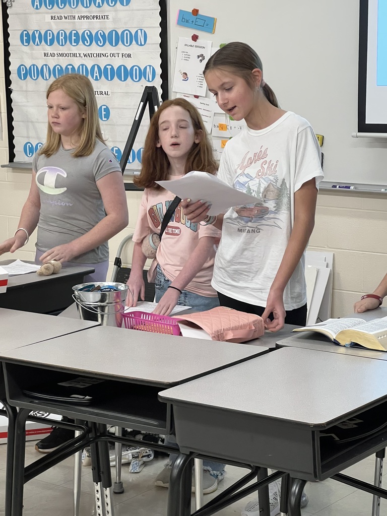 A message from our 5th Grade FCA 💙 Students from the Lions team shared a powerful message about how we all go through different seasons in life—much like the seasons of the year. No matter what season we may be facing, they reminded us that God is always with us.  They also handed out bracelets with Bible verses as a reminder of God’s constant presence and love. Thank you for sharing such an encouraging message!