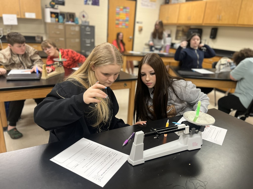 🔬✨ Science That Glows! ✨🔬  Mrs. Bryant’s class explored the Law of Conservation of Mass using glow sticks! When activated, a chemical reaction produced light—but the mass stayed the same before and after. 💡  Even though energy was released, no matter was created or destroyed—just rearranged! Science is truly glowing bright in this classroom! 💙💛  #HarrisonMiddleSchool #GreatGoblins #ScienceInAction #ConservationOfMass #GlowStickScience #HandsOnLearning