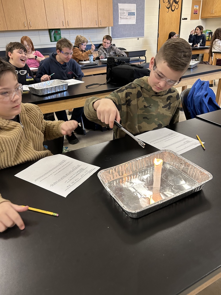  🔬✨ Mrs. Scoggins’ Science Class is busy investigating signs of a chemical reaction! We’re looking for 🔥 heat, 💡 light, 🌡️ temperature changes, and 🧪 the formation of a new substance. Science in action! 👩‍🔬👨‍🔬 #ScienceClass #ChemicalReactions #STEMLearning #HandsOnLearning