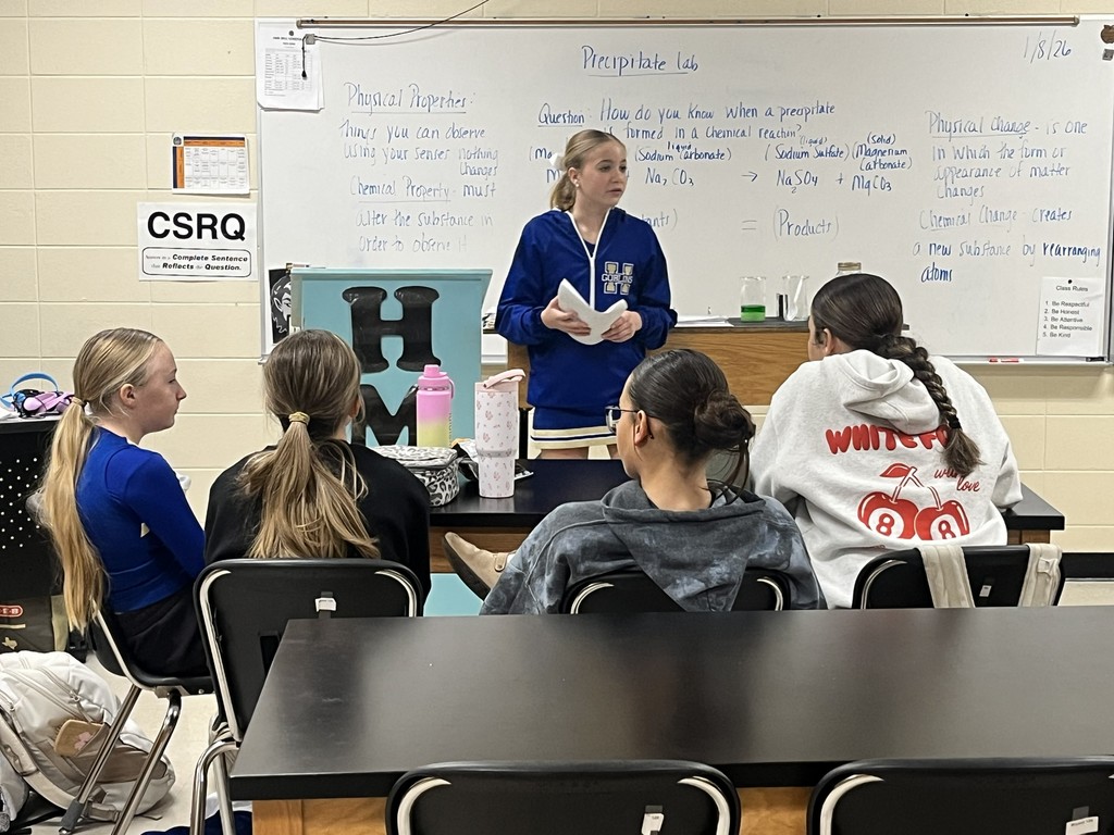   ✨ FCA Huddle Highlight ✨ Annabelle Barger shared a powerful message about the importance of teamwork and how working together increases our chances of victory. She also reminded us that when we succeed, we should always give the glory to God. 🙏💙  