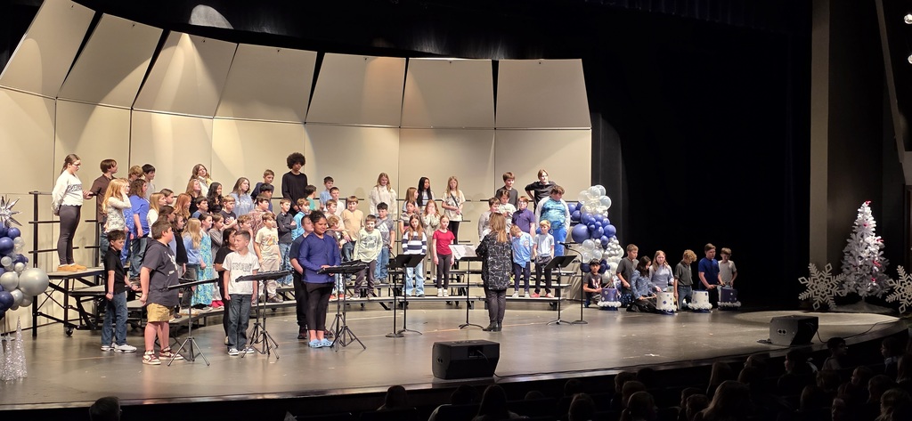 🎶❄️ What a special afternoon for Harrison Middle School!  Our 5th Grade Class, under the direction of Mrs. Mary Bruffett, 5th and 6th Grade Music Teacher, beautifully presented “Winter in the Country” for their families and members of the Harrison community. The students worked hard to prepare for this performance, and their dedication truly showed in their music and stage presence.  We are incredibly proud of these talented students and grateful to Mrs. Bruffett for her leadership and encouragement. Thank you to all the families and community members who came out to support our young performers—your presence means so much! 👏🎵✨  #HarrisonPride #MusicMatters #StudentPerformers #Community #WinterInTheCountry