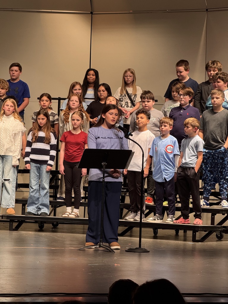 🎶❄️ What a special afternoon for Harrison Middle School!  Our 5th Grade Class, under the direction of Mrs. Mary Bruffett, 5th and 6th Grade Music Teacher, beautifully presented “Winter in the Country” for their families and members of the Harrison community. The students worked hard to prepare for this performance, and their dedication truly showed in their music and stage presence.  We are incredibly proud of these talented students and grateful to Mrs. Bruffett for her leadership and encouragement. Thank you to all the families and community members who came out to support our young performers—your presence means so much! 👏🎵✨  #HarrisonPride #MusicMatters #StudentPerformers #Community #WinterInTheCountry