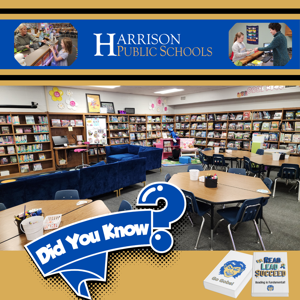 Did you know graphic of library