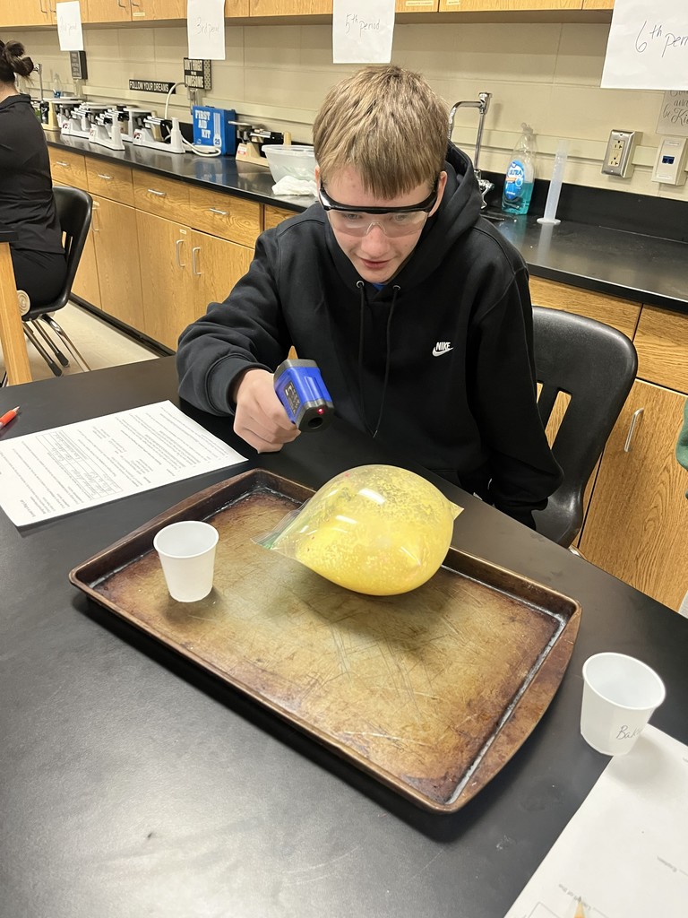Sunset in a Bag Lab 🌅🧪 Students mixed phenol red, water, baking soda, and calcium chloride to observe evidence of a chemical reaction. As the substances reacted, students noticed exciting color and temperature changes—clear signs that a chemical change had occurred! This hands-on, visual lab helped reinforce key concepts of chemical reactions while exploring endothermic vs. exothermic processes. Learning science through experimentation makes it even more memorable!  #SunsetInABag #ScienceInAction #HandsOnLearning #ChemicalReactions #MiddleSchoolScience #STEMLearning #FutureScientists #LabDay #Endothermic #Exothermic #LearningByDoing #ScienceIsFun
