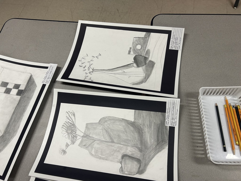 ✏️🎨 Art in Action! 🎨✏️  Mrs. Morgan’s 5th and 6th grade students have been hard at work creating still art pencil drawings, and their creativity truly shines! This is an incredibly talented group of students, and their attention to detail and artistic growth is impressive.  We are so proud of the dedication and effort these students put into their artwork—great job, artists! 👏✨  #HarrisonMiddleSchool #StudentArt #StillLifeArt #PencilDrawing #YoungArtists #ArtClass #CreativeStudents #ProudMoment