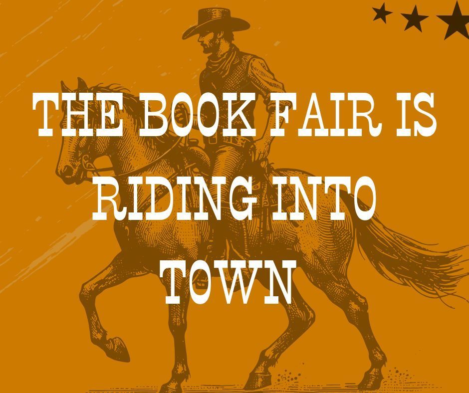 🤠📚 Yeehaw, Readers! The Scholastic Book Fair Is Riding into Town! 📚🤠 Saddle up, Harrison Middle School! The Scholastic Book Fair is galloping its way to HMS February 13–19 and will be set up in the School Library. From page-turnin’ adventures to can’t-put-it-down favorites, there’s a book for every reader on the trail. So grab your hat, hitch your wagon to a good book, and mosey on down to the library to discover your next great read. Don’t miss out—this is one stop on the trail you won’t want to skip! 🌵📖 #BookFairRidingIntoTown #ScholasticBookFair #HarrisonMiddleSchool #WildAboutReading #ReadersOnTheRange 🤠📚