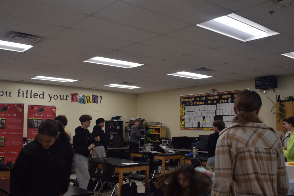 Snow days may be over, but EAST is still having a snowball fight in the classroom! ❄️ This team-building activity was all about fun, connection, and confidence. Students wrote fun facts about themselves, crumpled the paper into “snowballs,” and let the fun begin! When time was called, they opened the nearest snowball and met with that classmate to talk about what was written—then repeated the process with new partners.  This activity encourages students to interact with classmates they may not normally talk with and helps lower nerves when speaking in front of others, especially during future presentations. Learning, laughter, and leadership all rolled into one!  #EASTatHMS #TeamBuilding #StudentLeadership #CollaborationInAction #ClassroomFun #BuildingConfidence #FutureReady #LearningTogether #MiddleSchoolMoments ❄️