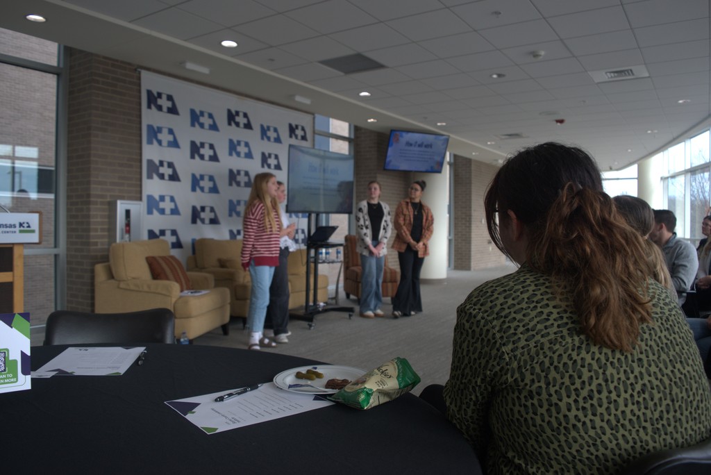 The EAST Project “Bundles of Joy” team — Kennady, Westyn, Kinsley, and Hayden — recently met with community partners to present their incredible service project! 🙌 Representatives from North Arkansas Regional Medical Center and The Boone County Leadership Institute were in attendance as students shared their vision to create special “goodie bags” for children visiting the ER. These thoughtfully designed Bundles of Joy will include 3-D printed fidgets, coloring books and crayons, Cricut-printed stickers, and more. 🎨✨ Each bag is created to bring encouragement, comfort, and a little happiness during what can be a stressful time for young patients. We are so proud of our students for using creativity and compassion to make a difference in our community! 💙 #HMSEAST #BundlesOfJoy #StudentLeadership #CommunityPartners #MakingADifference #GoblinPride