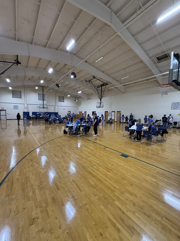 🎶 “I’m With the Band!” 🎶 Potential new Harrison Middle School Band members spent the morning with the high school band, getting a hands-on experience trying out different instruments! 🎺🥁🎷 Students tested their skills to help identify which instrument they are naturally best suited to play. This process matches each student’s natural ability with an instrument, setting them up for success from the very beginning. 🙌 By finding the right fit, we reduce frustration while learning and help build confidence — all while creating a stronger, more harmonious band program! 🎼✨ We can’t wait to see these future Goblin musicians shine! 💙🎶 #HMSBand #FutureMusicians #GoblinPride #ImWithTheBand