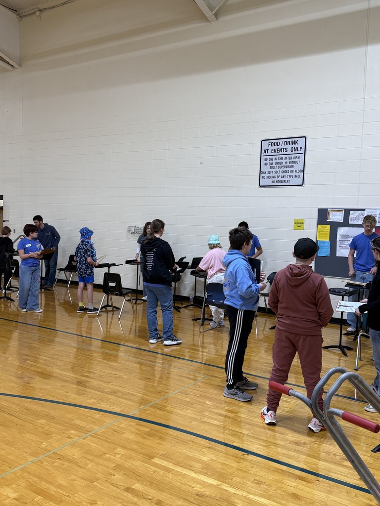 🎶 “I’m With the Band!” 🎶 Potential new Harrison Middle School Band members spent the morning with the high school band, getting a hands-on experience trying out different instruments! 🎺🥁🎷 Students tested their skills to help identify which instrument they are naturally best suited to play. This process matches each student’s natural ability with an instrument, setting them up for success from the very beginning. 🙌 By finding the right fit, we reduce frustration while learning and help build confidence — all while creating a stronger, more harmonious band program! 🎼✨ We can’t wait to see these future Goblin musicians shine! 💙🎶 #HMSBand #FutureMusicians #GoblinPride #ImWithTheBand
