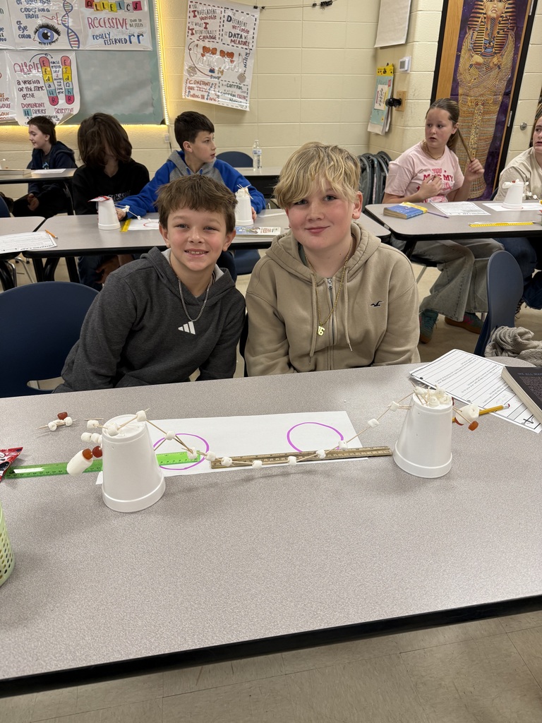 ❤️🔬 Valentine’s Day + STEM = FUN! 🔬❤️  Mrs. Lunsford’s class put their engineering skills to the test with a sweet Valentine’s STEM challenge! Students were tasked with building the longest bridge using only toothpicks, two cups, marshmallows, and fruit gummies. 🍬🦷  They had 25 minutes to design and build — and the creativity was amazing! After measuring each bridge, the team with the longest one took home the win! 🏆👏  Hands-on learning, teamwork, problem-solving… and a little Valentine’s fun mixed in! 💗  #HarrisonMiddleSchool #GoblinPride #STEMinAction #HandsOnLearning