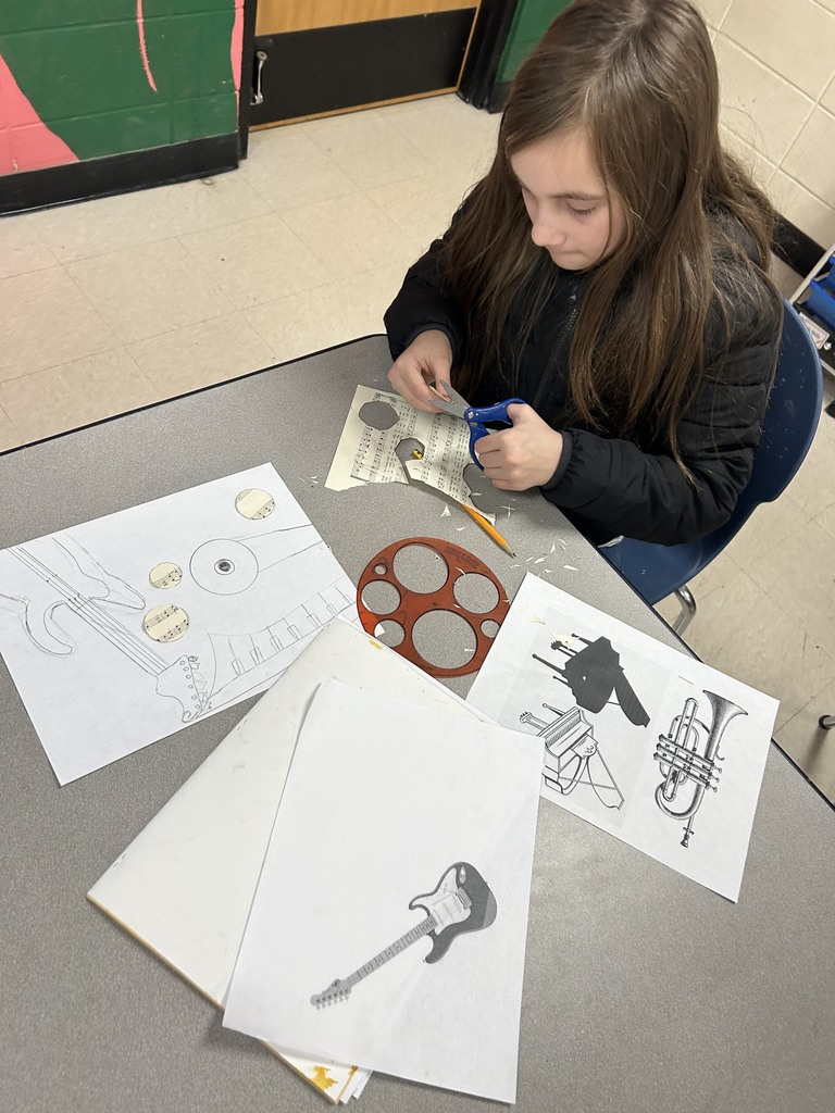 🎨✨ Creativity is shining at HMS! ✨🎶  Our 5th grade students have been learning about famous African American artist Alma Thomas. They explored her signature “dash” technique and used chalk pastels to blend colors, creating a beautiful glowing effect inspired by a warm winter glow. We are so proud of their creativity and attention to detail!  Our 6th grade students are working on Jazz-themed art projects for the upcoming Music Performance on April 9th. Their artwork is inspired by Artist of the Week Romare Bearden, an influential artist of the Harlem Renaissance. Students are incorporating bold colors, movement, and musical elements into their pieces — and they look amazing! 🎷🎵  All parents and families are encouraged to attend the April 9th performance to view the artwork and enjoy the students’ musical presentation. It will be a wonderful celebration of both visual and performing arts! 💙  #HarrisonMiddleSchool #GoblinPride #HMSTalent #FineArtsMatter