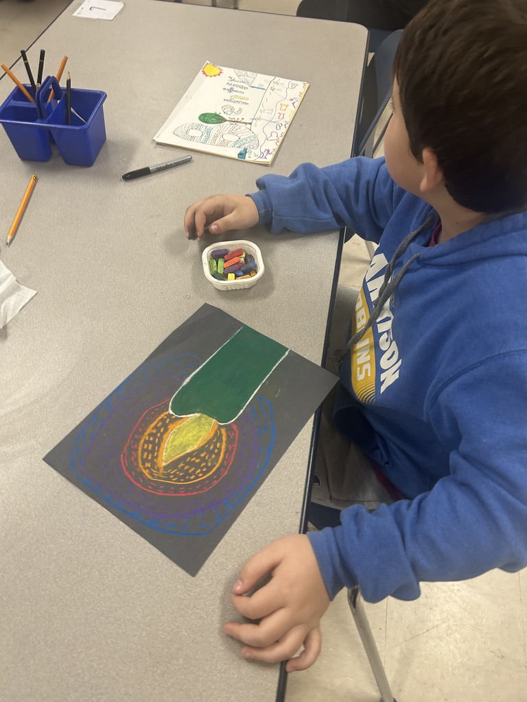 🎨✨ Creativity is shining at HMS! ✨🎶  Our 5th grade students have been learning about famous African American artist Alma Thomas. They explored her signature “dash” technique and used chalk pastels to blend colors, creating a beautiful glowing effect inspired by a warm winter glow. We are so proud of their creativity and attention to detail!  Our 6th grade students are working on Jazz-themed art projects for the upcoming Music Performance on April 9th. Their artwork is inspired by Artist of the Week Romare Bearden, an influential artist of the Harlem Renaissance. Students are incorporating bold colors, movement, and musical elements into their pieces — and they look amazing! 🎷🎵  All parents and families are encouraged to attend the April 9th performance to view the artwork and enjoy the students’ musical presentation. It will be a wonderful celebration of both visual and performing arts! 💙  #HarrisonMiddleSchool #GoblinPride #HMSTalent #FineArtsMatter