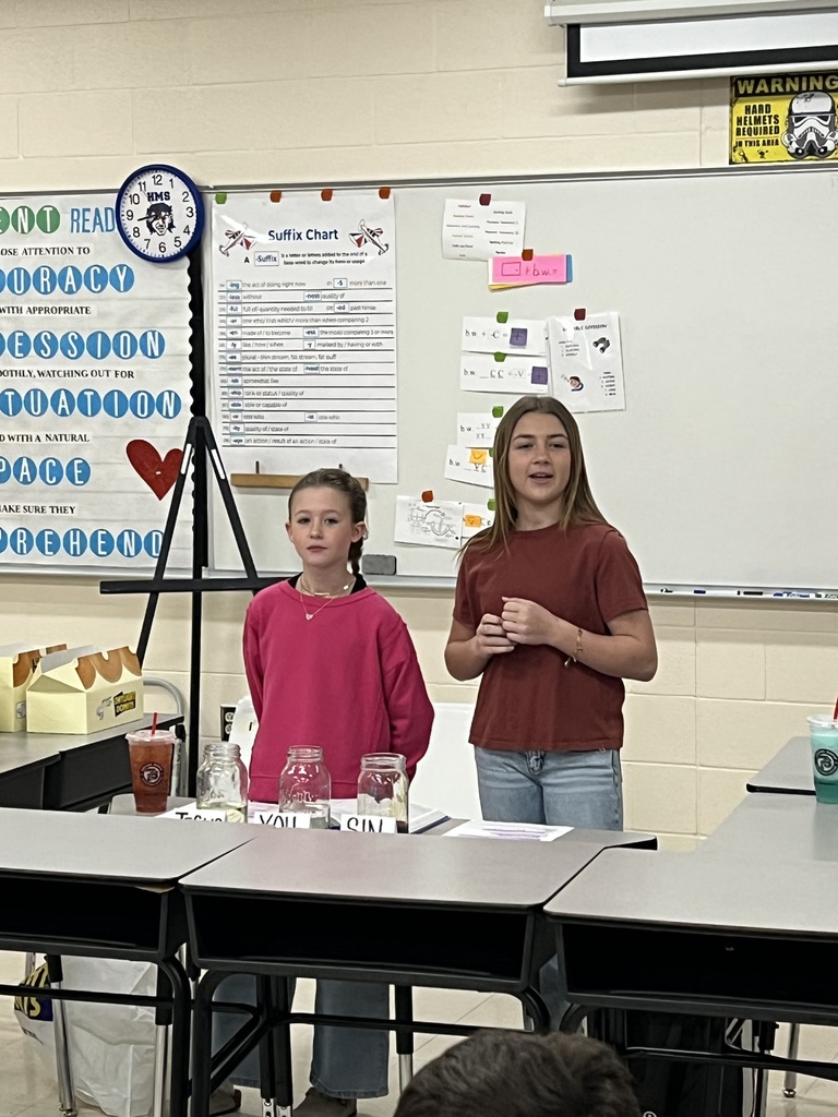 A Message from Our 5th Grade FCA  A huge thank you to Allie and Kinley for speaking to our 5th Grade FCA today! The students truly appreciated your message about the impact of sin in our lives and the reminder that Jesus wipes our sins away.  We also want to thank Allie and Kinley’s parents for providing the delicious donuts — they were a big hit! We are so grateful for your time, generosity, and encouragement to our students. 💛