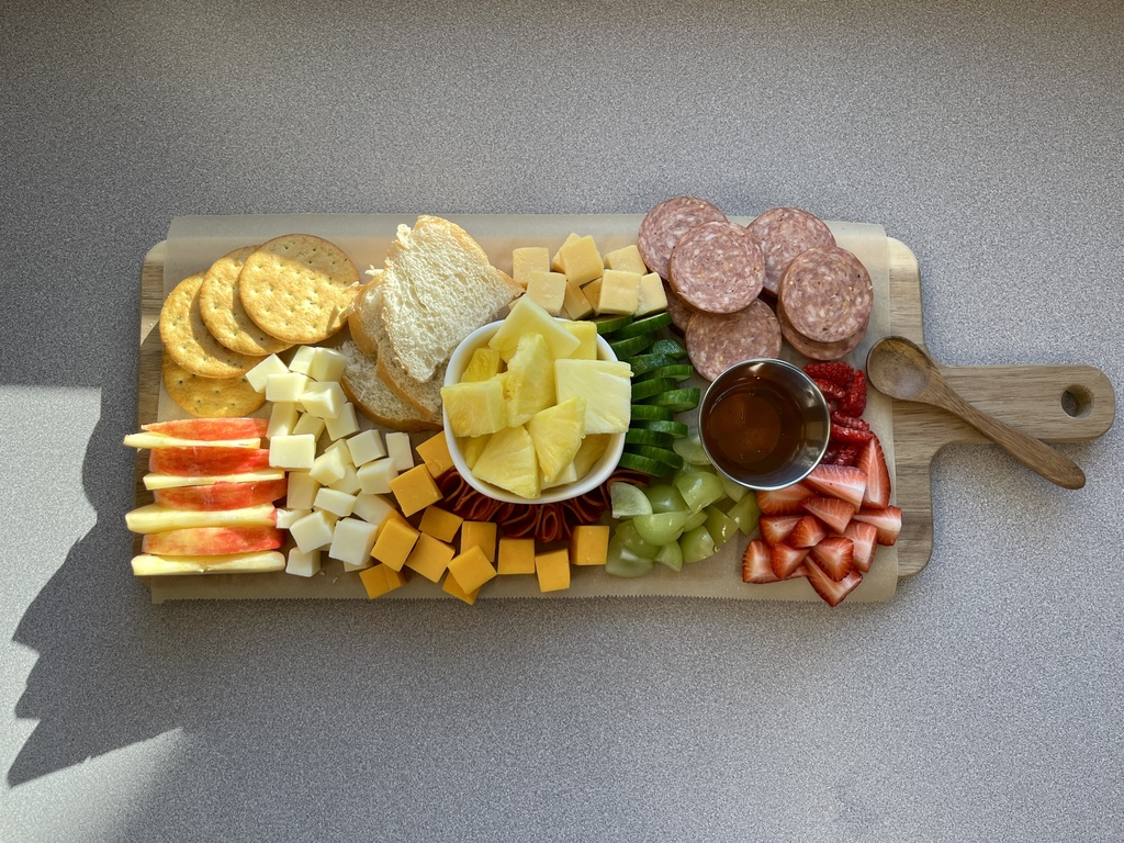 From playdough to professional platters! 🔪🧀  Our 8th-grade Menu Adventure students just wrapped up a two-week knife skills unit that was a total cut above the rest!  After perfecting their technical knife skills using student-made playdough, these young chefs stepped into the kitchen lab to master the real deal. The grand finale? A high-stakes Charcuterie Challenge where students created stunning displays of meats, cheeses, and fruits.  The best part — our school staff served as official judges, casting votes for their favorite boards based on presentation and technique. It was easily one of the most popular (and delicious!) assignments of the year!  We are so proud of the focus, creativity, and teamwork these students brought to the kitchen! 👏✨  #MenuAdventure #CTE #FutureChefs #KnifeSkills #CharcuterieChallenge #HandsOnLearning #MiddleSchoolMagic #StudentSuccess