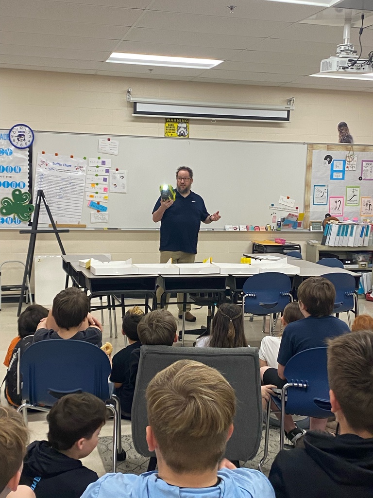 A Message from 5th Grade FCA Thank you to Mr. Kaesar for sharing a great message with our 5th Grade FCA about the importance of having the right power source in our lives. We appreciate him taking the time to encourage and inspire our students!