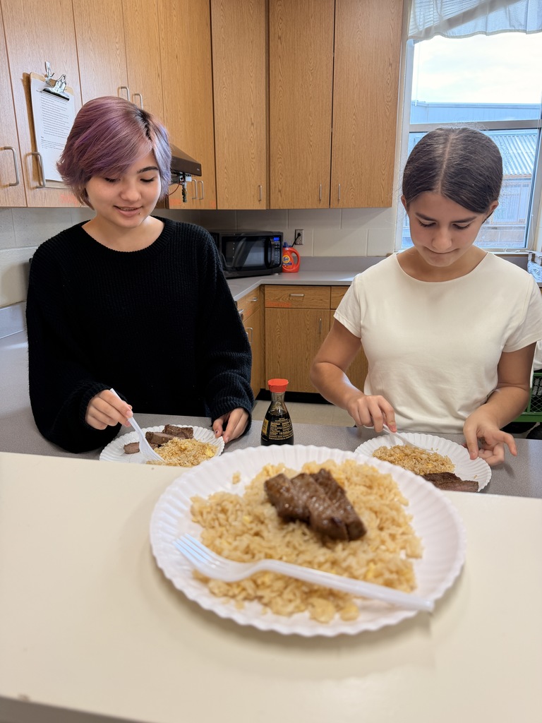 What’s cooking at HMS? Our 8th-grade FACS students just wrapped up a "sizzling" two-week Beef Unit adventure! 🥩✨    🏆 Grateful for the Support A huge thank you to the Arkansas Farm Bureau Ag in the Classroom, funded by the Beef Checkoff and the Arkansas Beef Council, for awarding Mrs. Tomlinson the 2025-26 Beef in the Classroom Grant. This partnership allowed our students to work with high-quality ingredients and dive deep into the world of agriculture.  🚜 From Farm to Table We kicked things off with a special guest presentation from our own Assistant Principal, Mr. Jones. He shared his expertise on the journey of beef from the farm to the dinner table, teaching students how to read labels and identify various cuts of meat like pros.  🍳 Putting Skills to the Test After brainstorming their own menu ideas and prepping their recipes, the students hit the kitchen for two weeks of final cooking labs: 🌮 "Taco Bell" Week: Students mastered ground beef preparation to create homemade Crunchwrap Supremes, paired with DIY Baja Blasts. 🥢 "Hibachi" Week: The grand finale featured marinated sirloin steak and savory fried rice, where students practiced their searing and sautéing techniques.  From the first brainstorm to the final sizzle, these students displayed impressive knowledge and kitchen confidence. They walked away with delicious meals and recipes they can use for a lifetime!  Way to go, HMS chefs! 👨‍🍳👩‍🍳