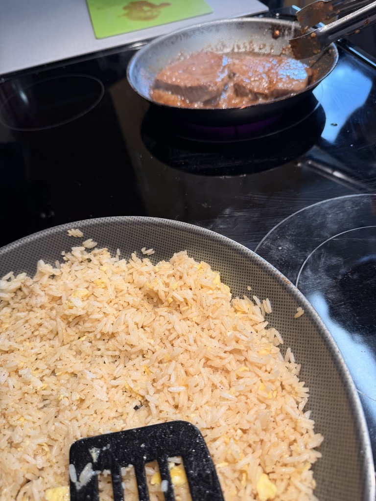 What’s cooking at HMS? Our 8th-grade FACS students just wrapped up a "sizzling" two-week Beef Unit adventure! 🥩✨    🏆 Grateful for the Support A huge thank you to the Arkansas Farm Bureau Ag in the Classroom, funded by the Beef Checkoff and the Arkansas Beef Council, for awarding Mrs. Tomlinson the 2025-26 Beef in the Classroom Grant. This partnership allowed our students to work with high-quality ingredients and dive deep into the world of agriculture.  🚜 From Farm to Table We kicked things off with a special guest presentation from our own Assistant Principal, Mr. Jones. He shared his expertise on the journey of beef from the farm to the dinner table, teaching students how to read labels and identify various cuts of meat like pros.  🍳 Putting Skills to the Test After brainstorming their own menu ideas and prepping their recipes, the students hit the kitchen for two weeks of final cooking labs: 🌮 "Taco Bell" Week: Students mastered ground beef preparation to create homemade Crunchwrap Supremes, paired with DIY Baja Blasts. 🥢 "Hibachi" Week: The grand finale featured marinated sirloin steak and savory fried rice, where students practiced their searing and sautéing techniques.  From the first brainstorm to the final sizzle, these students displayed impressive knowledge and kitchen confidence. They walked away with delicious meals and recipes they can use for a lifetime!  Way to go, HMS chefs! 👨‍🍳👩‍🍳