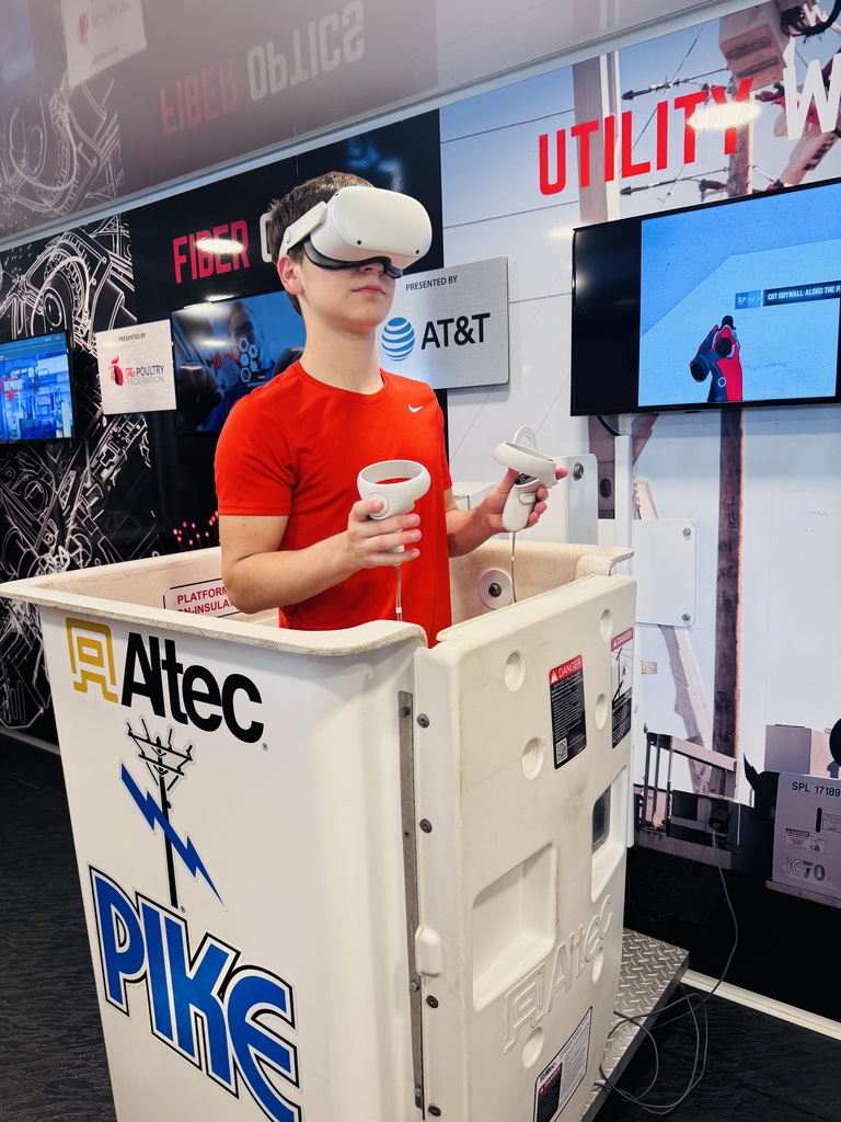 Exploring Futures with Be Pro Be Proud! 🚛✨  HMS 8th grade students recently had an exciting, hands-on experience with the Be Pro Be Proud Mobile Workshop! Students explored a variety of high-demand career pathways while getting to operate cutting-edge, high-tech simulators.  Our student ambassadors did an amazing job stepping into leadership roles—training their peers and helping guide them through each experience! 👏  Be Pro Be Proud, Inc. is leading the movement to inspire a new generation of pride, progress, and opportunity in America’s skilled workforce—and our students got a firsthand look at what their futures could hold!  #BeProBeProud #FutureReady #HMSPride #CareerExploration