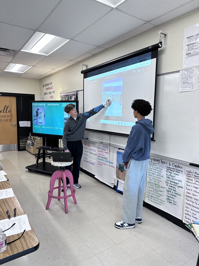 Mrs. Benton's Literacy Class - Community Panel Presentations   Today was round one of our community panel presentations, and I’m so proud of our students! They shared thoughtful, real-world projects focused on making healthier choices and improving our environment right here in our community.  A huge thank you to our panelists—Chris Adams, Trent Brewer, Nick Simon, Susan Gilley, and Jessica Reese—for giving their time and helping our students grow and succeed. We appreciate you so much! 