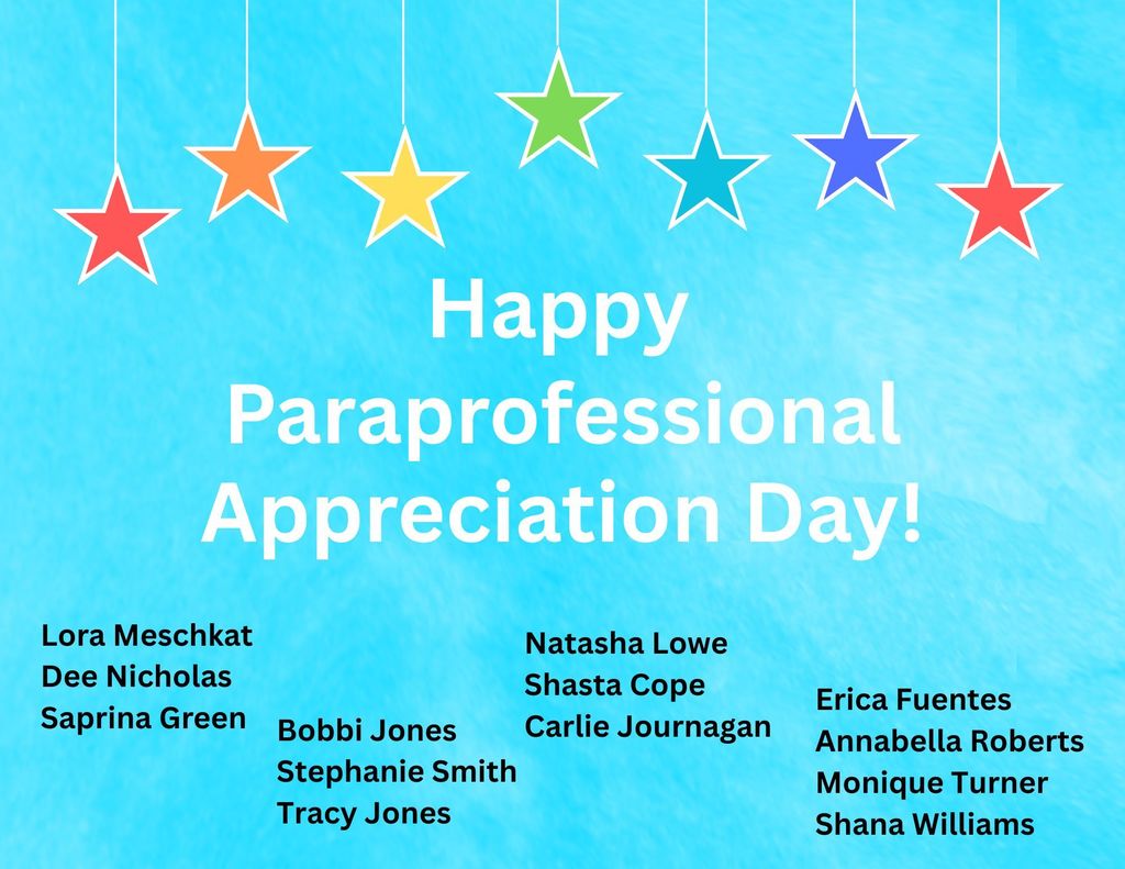 Happy Paraprofessional Appreciation Day! 💙 On Wednesday, April 1, 2026, we proudly celebrate our incredible paraprofessionals at Harrison Middle School! Our paraprofessionals are the heart of our school—providing essential support to teachers, working alongside students both in and out of the classroom, and offering one-on-one assistance to those who need it most. Most importantly, they make a difference every single day in the lives of our students. We are so grateful for their dedication, compassion, and commitment. Thank you for all that you do! 👏✨ #HMSPride #ThankYouParaprofessionals #DifferenceMakers