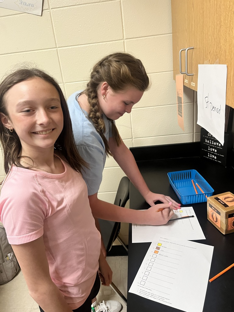 Mrs. Bryant’s class took an exciting journey through the water cycle today! 💧🌞 Students discovered that the cycle has no true beginning or end—it’s always moving! They also learned how the sun provides the energy that powers the entire cycle, while water is constantly changing forms all around us. Learning in action and making connections every day! 👏