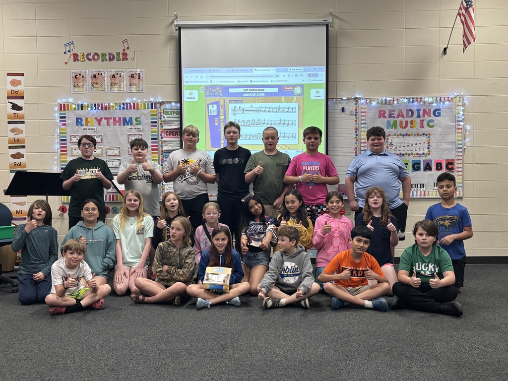 In 5th grade music, we are wrapping up our recorder unit! 🎶 We always love to warm up with Hot Cross Buns—and the students learned that long ago, they only cost a penny or two! Today was extra special because Natalie McNair brought in real hot cross buns from her mom’s bakery, Nonna’s Bakery, for us to try. What a fun (and delicious!) way to connect music history to real life! Thank you for sharing with us—our class loved it! ❤️ #MusicClassMoments #RecorderFun #HotCrossBuns
