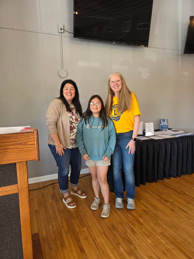 Two HMS students were recently honored for their outstanding participation in the Lions Club Peace Poster Contest! 🎨🕊️  Grace Yancey and Lillian Breedlove, along with their families and their art teacher, Mrs. Morgan, attended the Peace Poster Recognition Meeting held at the Harrison Country Club. During the event, the Lions Club recognized local winners for their creativity and meaningful artwork.  Grace earned 1st place and received a $100 gift card, while Lillian earned 2nd place and received a $50 gift card for her impressive submission.  We are incredibly proud of Grace and Lillian for their hard work and artistic talent! A special thank you to Mrs. Morgan for continuously providing opportunities for our students to shine and grow in their talents.    #HMSPride #GoblinPride #StudentSuccess #PeacePosterContest #LionsClub #YoungArtists #HarrisonSchools #CelebrateSuccess #SupportTheArts 🎨🕊️