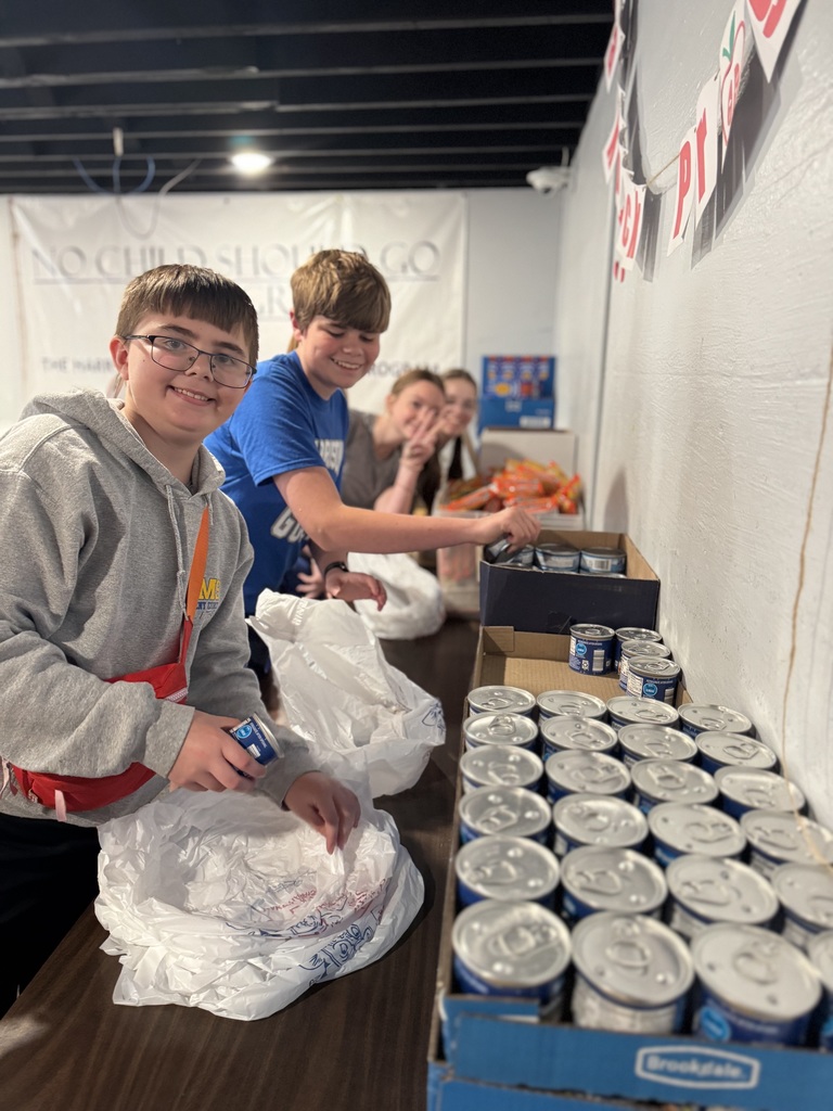 Our Student Council members put service into action today! 💙  Students spent time volunteering by preparing food bags for our schools and working in our school clothing closet. These meaningful efforts are just one of the many ways our Student Council gives back and supports our school community.  We’re proud of their compassion, teamwork, and dedication to helping others! 👏  #StudentCouncil #ServingOthers #SchoolCommunity #GoblinPride #MakingADifference