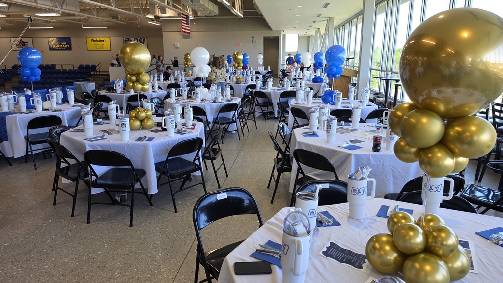 tables waiting for students