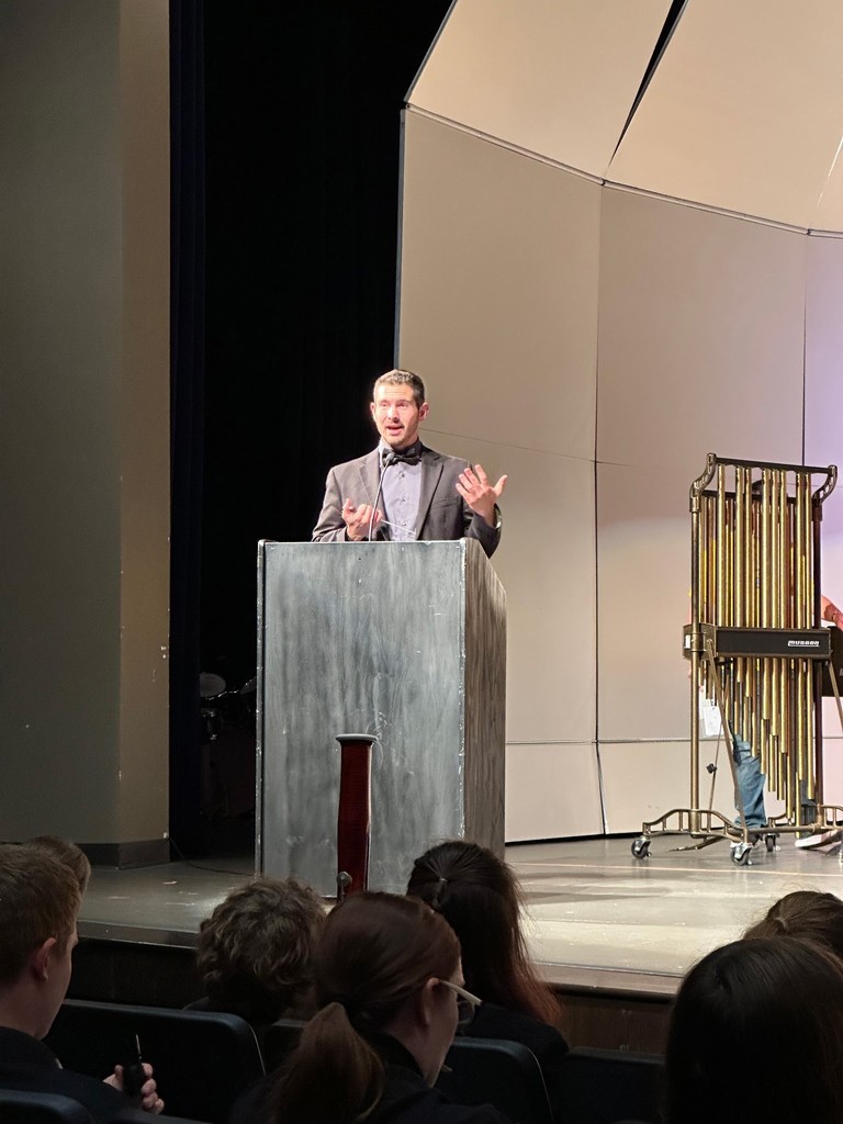 🎶 Our HMS Bands held their Spring Concert Night, and we are so proud of their performances!  The concert featured: • 7th Grade Band • 7th & 8th Grade Percussion Ensembles • 8th Grade Band  Thank you to our directors, students, and families for supporting our amazing music programs. Great job, Goblins! 🎵🥁🎺💙💛