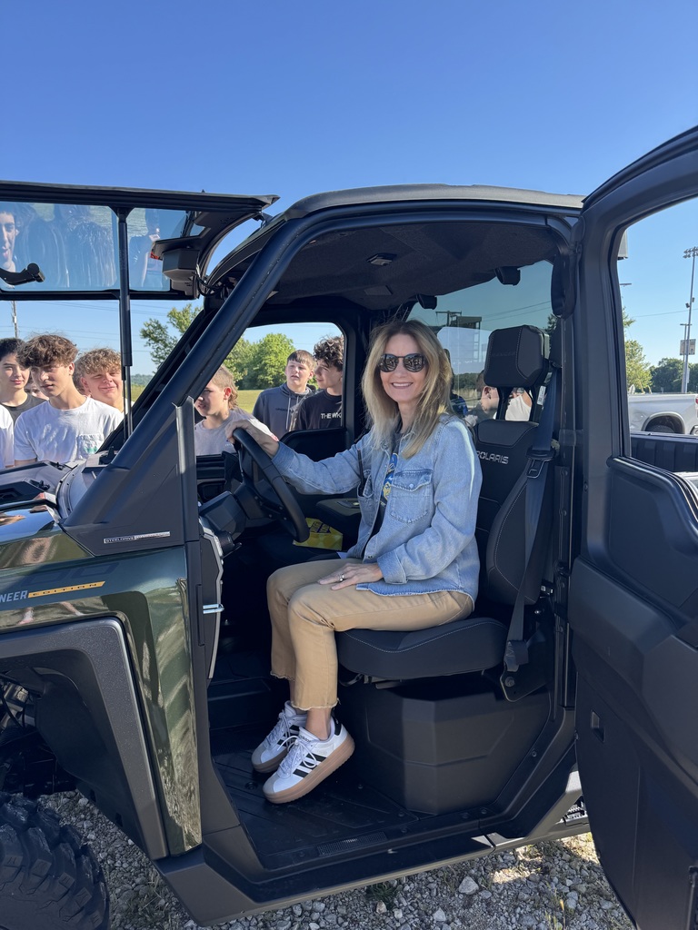 Today we hosted our very first Ag Day at HMS, and it was an incredible success!  Ag Day began as a project idea from two 8th grade students, Avery and Addison, in Mrs. Benton’s class who wanted to help students learn more about agriculture and the opportunities it provides. What started as a classroom idea turned into a day full of hands-on learning, community involvement, and meaningful experiences for our students.  We are so thankful for the amazing community volunteers who stepped up to make this day possible. Your time, support, and willingness to invest in our students made a huge impact. We truly love and appreciate our community!  A special thank you to Polaris: Blake and Jake Young, Wendy Hendrix from the Conservation Office, Paula Swan, Carrie Richter, Brenna Brust, Billy Jack Burns, and Harrison FFA for helping make our first Ag Day one to remember! 