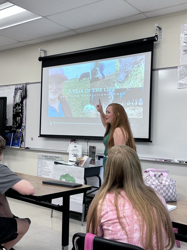 Today we hosted our very first Ag Day at HMS, and it was an incredible success!  Ag Day began as a project idea from two 8th grade students, Avery and Addison, in Mrs. Benton’s class who wanted to help students learn more about agriculture and the opportunities it provides. What started as a classroom idea turned into a day full of hands-on learning, community involvement, and meaningful experiences for our students.  We are so thankful for the amazing community volunteers who stepped up to make this day possible. Your time, support, and willingness to invest in our students made a huge impact. We truly love and appreciate our community!  A special thank you to Polaris: Blake and Jake Young, Wendy Hendrix from the Conservation Office, Paula Swan, Carrie Richter, Brenna Brust, Billy Jack Burns, and Harrison FFA for helping make our first Ag Day one to remember! 