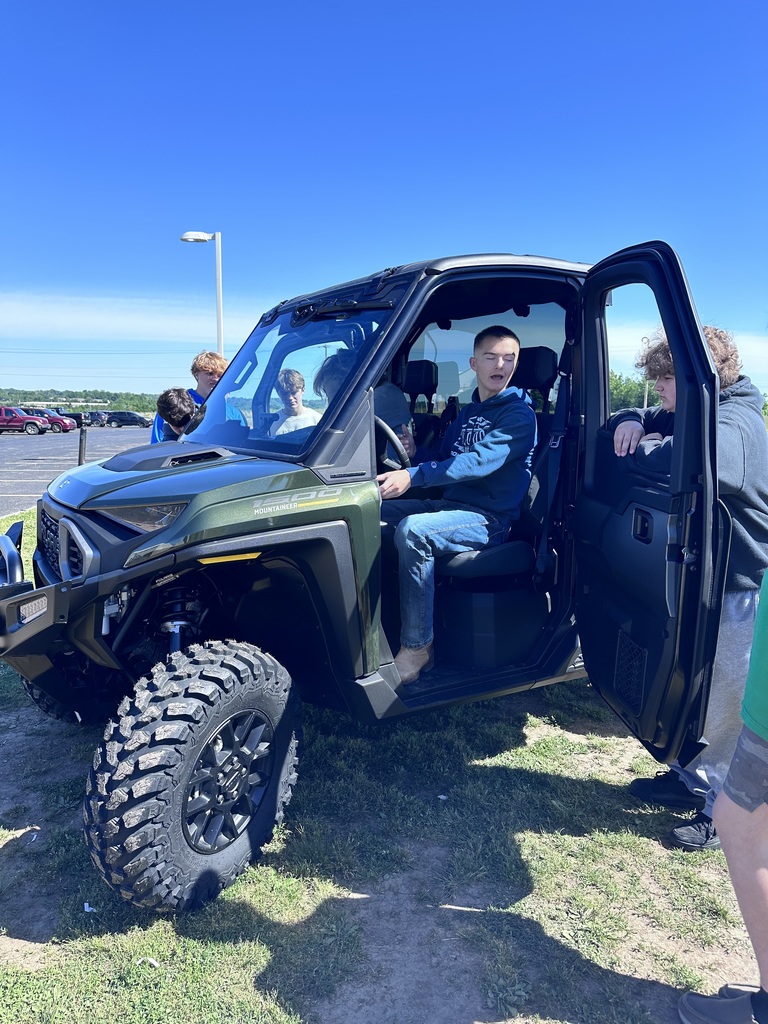 Today we hosted our very first Ag Day at HMS, and it was an incredible success!  Ag Day began as a project idea from two 8th grade students, Avery and Addison, in Mrs. Benton’s class who wanted to help students learn more about agriculture and the opportunities it provides. What started as a classroom idea turned into a day full of hands-on learning, community involvement, and meaningful experiences for our students.  We are so thankful for the amazing community volunteers who stepped up to make this day possible. Your time, support, and willingness to invest in our students made a huge impact. We truly love and appreciate our community!  A special thank you to Polaris: Blake and Jake Young, Wendy Hendrix from the Conservation Office, Paula Swan, Carrie Richter, Brenna Brust, Billy Jack Burns, and Harrison FFA for helping make our first Ag Day one to remember! 