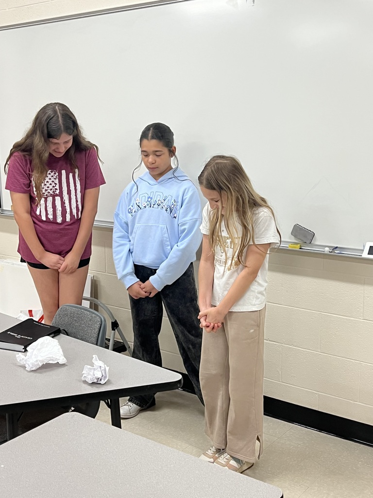 ✨ A Message from 5th Grade FCA ✨ Wow! We had 78 students attend our final FCA meeting of the school year! Sofia and Graceline did an amazing job leading the meeting and sharing a powerful lesson about sin in our lives. They used a crumpled piece of paper as an example to show how our choices can leave lasting effects and how things can never be exactly the same again. Our students learned so much from this meaningful message, and we are so proud of the leadership shown by our students this year through FCA! 💙💛