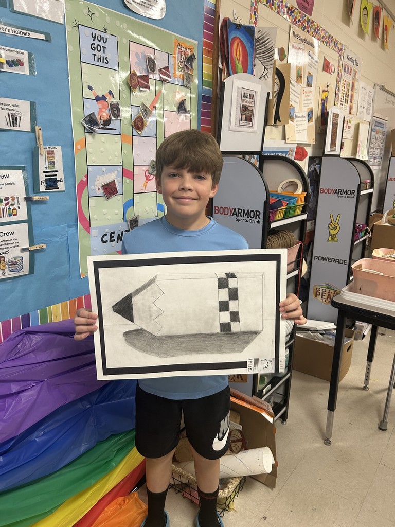 🎨 Mrs. Morgan has kept her 5th and 6th grade students busy all year long! She has encouraged students to grow their artistic talents and challenged them by entering several art competitions throughout the year.  Students participated in: 🖌️ A Peace Poster Contest sponsored by Lions Clubs International 🖌️ A Drug Awareness Contest sponsored by Benevolent and Protective Order of Elks 🖌️ A Still Life Contest sponsored by The Harrison Art League  Please enjoy viewing the amazing artwork created by our talented student artists! 🌟 (Part 1 of 3) 💙💛 #GoblinPride #StudentArtists #ArtEducation #CreativeMinds