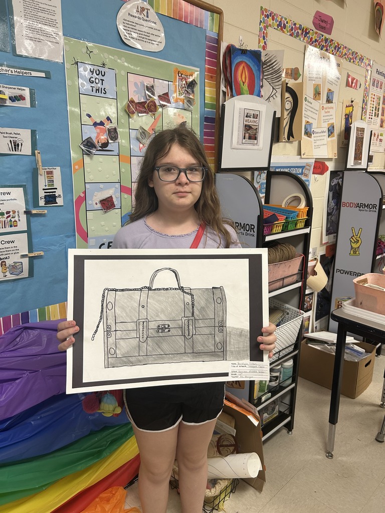 Please enjoy viewing the amazing artwork created by our talented student artists! 🌟 (Part 2 of 3)