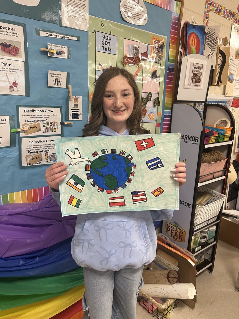 Please enjoy viewing the amazing artwork created by our talented student artists! 🌟 (Part 2 of 3)